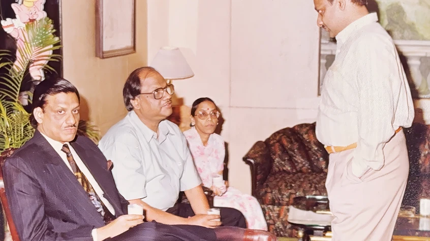 Dadu with his Brothers and Buaji