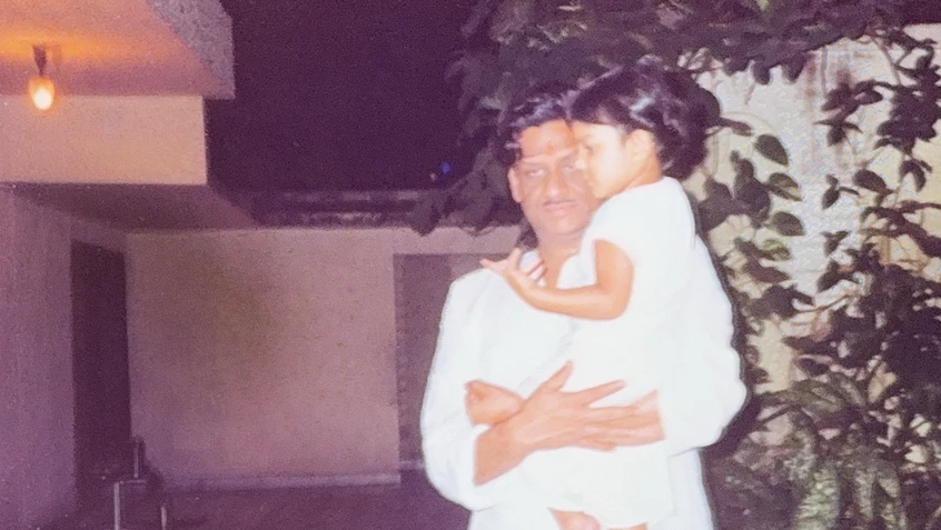 Dadu with Chinu at 2 Years