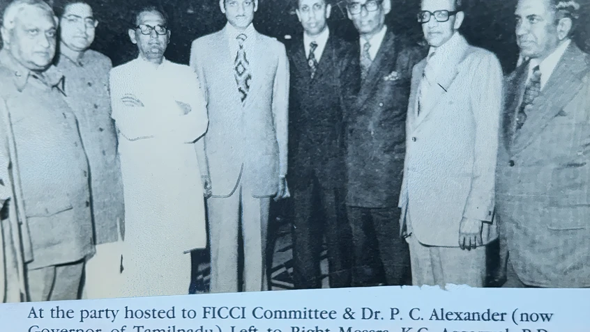FICCI Party: Dr. P.C. Alexander