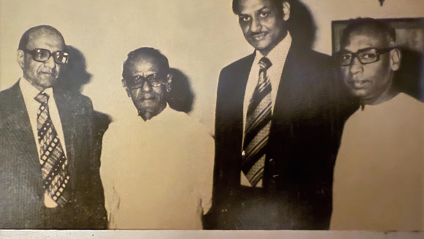 Dadu with Pres. Poddar & Ex-CM Sen