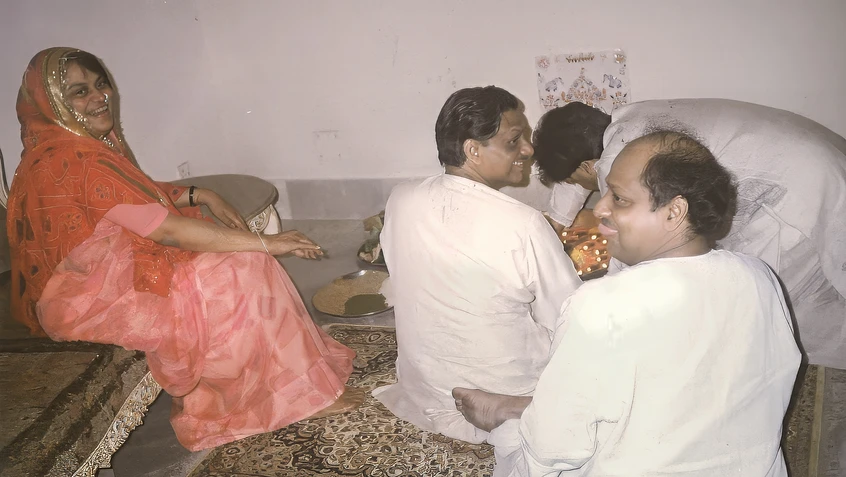 Dadu, Ma, and Peela Dadu: Diwali Pooja