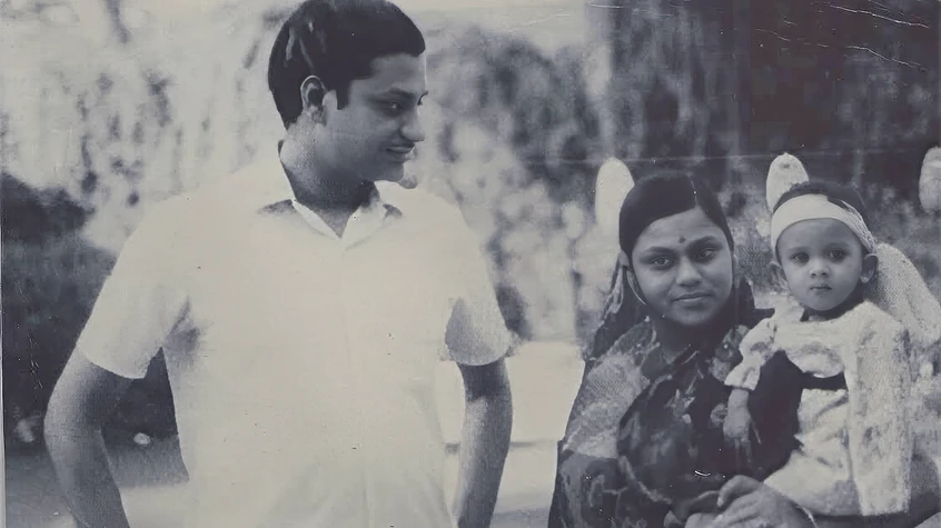 Young Dadu and Ma with Child
