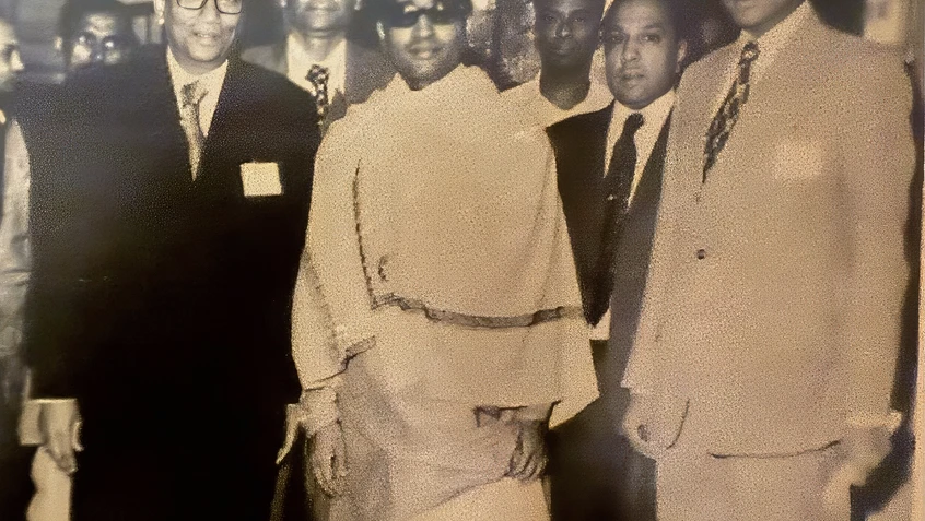 Ajay Rungta with Minister D.P. Chattopadhyay