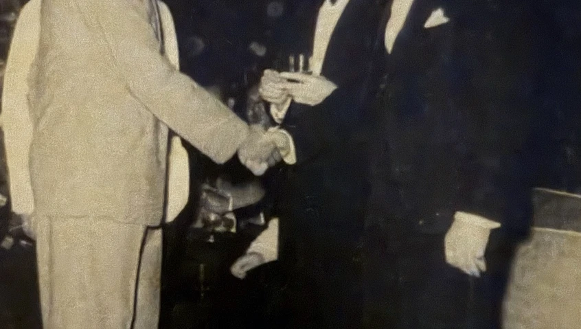 Ajay Rungta with George Bush Sr.
