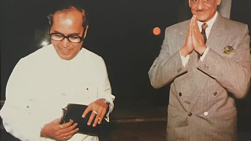 Ajay Rungta with President Mukherjee
