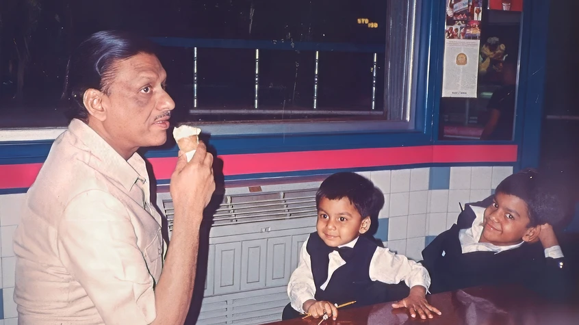 Dadu's Sweet Treat with Grandsons