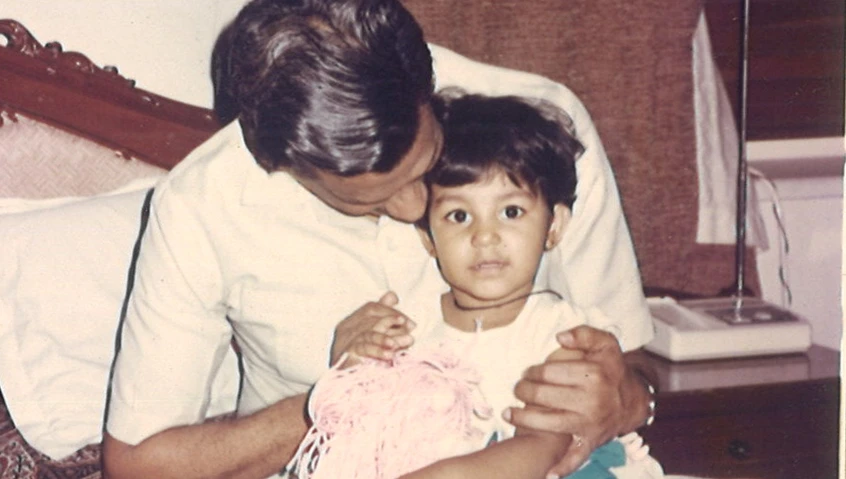 Dadu and Chinu Sharing a Cute Moment