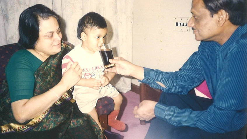 Dadu, Ma, and Aman