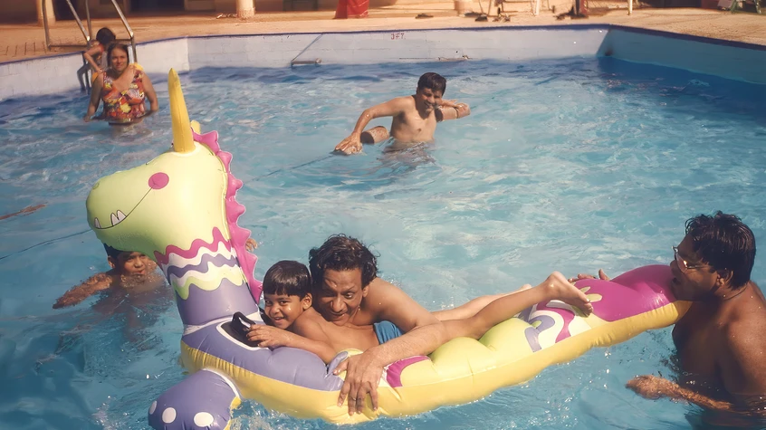 Dadu's Family Pool Fun