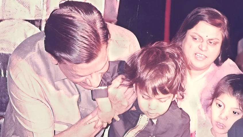 Dadu and Bhaiya's 1st Birthday